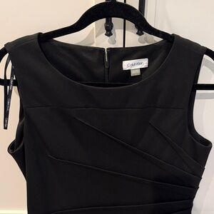 Calvin Klein Black Sleeveless Dress